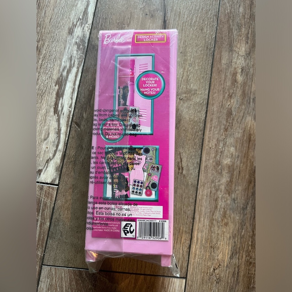 NEW Barbie Locker Art & Craft Activity Set - Picture 6 of 8